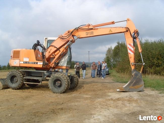 Kurs na operatora koparki, koparko-ładowarki i ładowarki