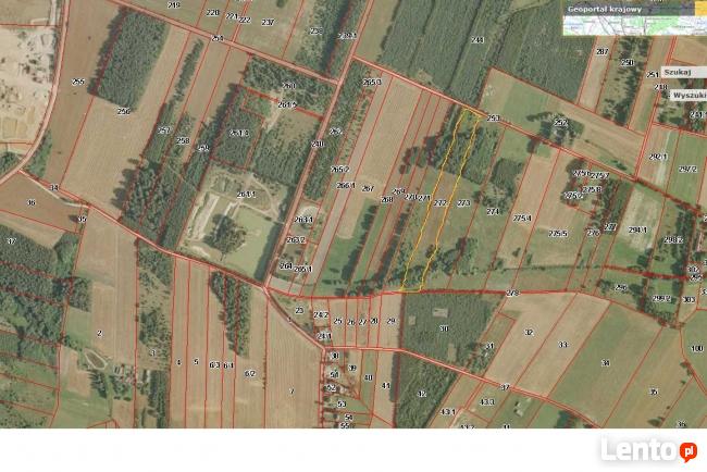 Działka rolno-budowlana 1,6h