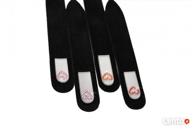 Pilniki do paznokci z serii Heart z Swarovski