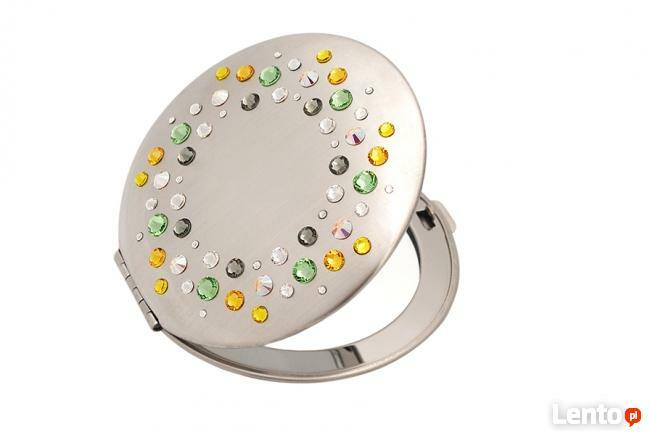 Lusterko kosmetyczne kompaktowe Corals VIII z Swarovski