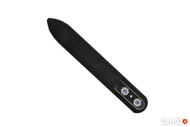 Pilniki do paznokci szklane z serii Duo Flower z Swarovski