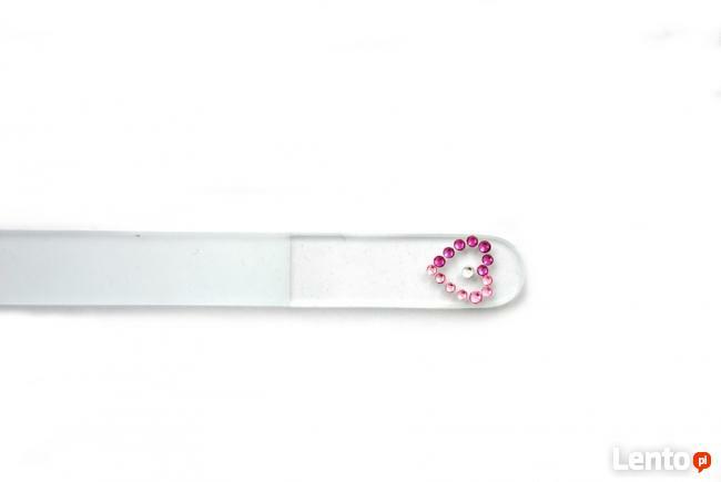 Pilniki do paznokci z serii Heart z Swarovski