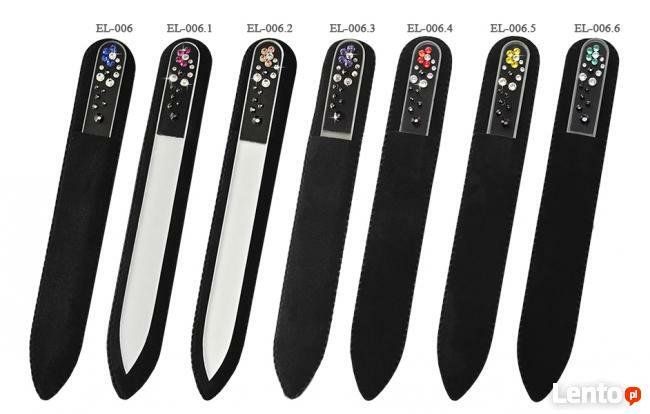 Pilniki do paznokci szklane z serii Flower Jet z Swarovski