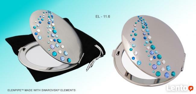 Lusterka kosmetyczne z serii Wave I z Swarovski