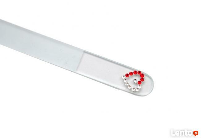 Pilniki do paznokci z serii Heart z Swarovski