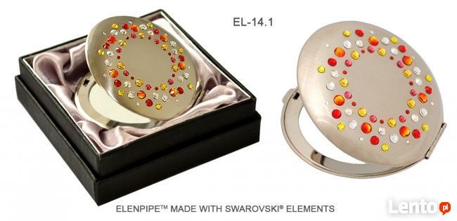 Lusterko kosmetyczne kompaktowe Corals VIII z Swarovski