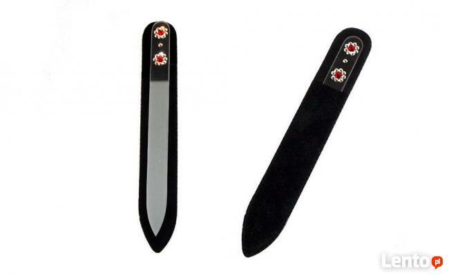 Pilniki do paznokci szklane z serii Duo Flower z Swarovski