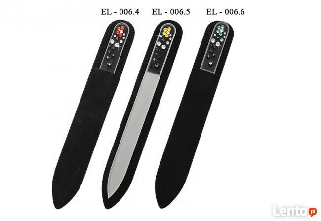 Pilniki do paznokci szklane z serii Flower Jet z Swarovski