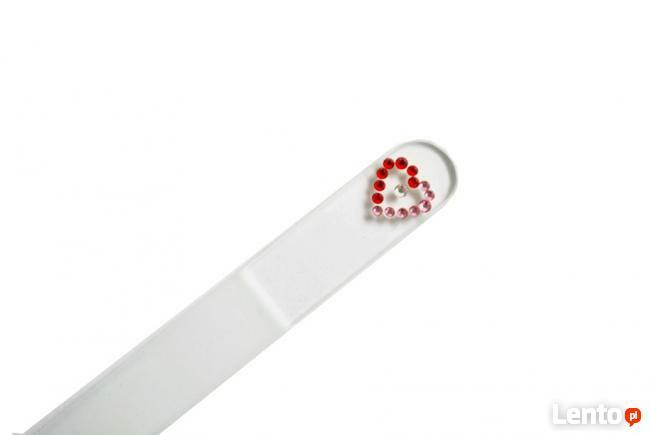Pilniki do paznokci z serii Heart z Swarovski
