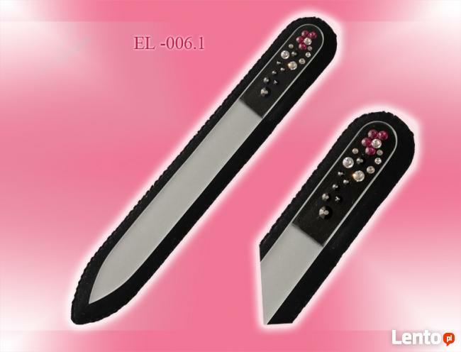 Pilniki do paznokci szklane z serii Flower Jet z Swarovski