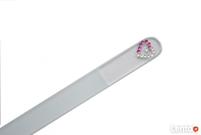 Pilniki do paznokci z serii Heart z Swarovski