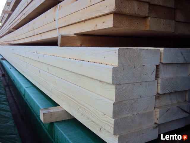 Drewno konstrukcyjne strugane świerk C24 import Skandynawia