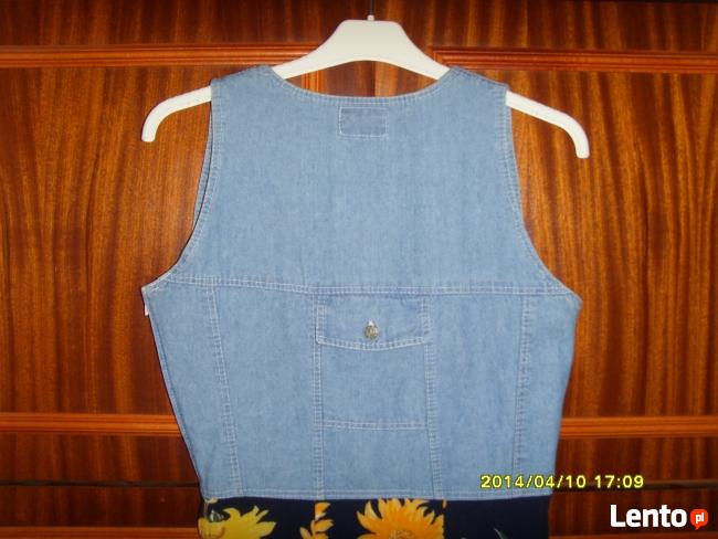 FANTAZYJNA SUKIENKA JEANSOWA „MARIE” =WROCŁAW=