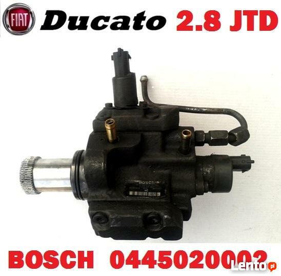 Pompa wtryskowa ciśnienia paliwa 0445020002 FIAT DUCATO 2.8