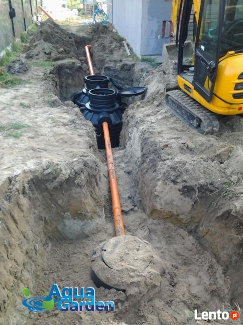 Rozsączanie i magazynowanie wody deszczowej, odwodnienia
