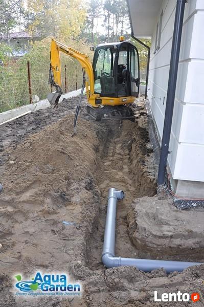 Rozsączanie i magazynowanie wody deszczowej, odwodnienia