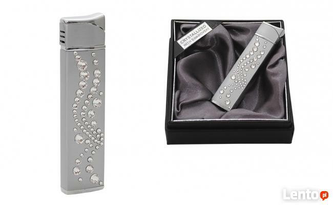 Zapalniczki gazowe z serii Wave zdobione Swarovski