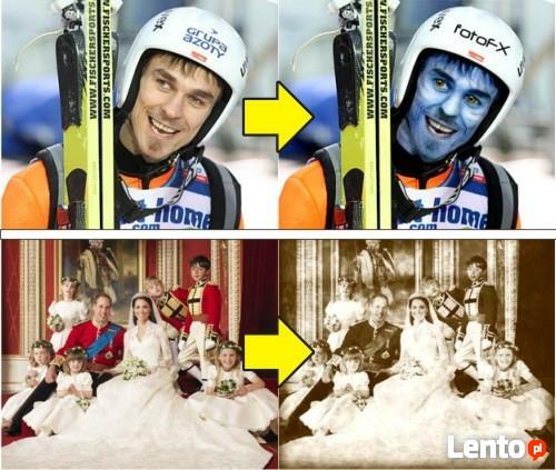 PRZERABIANIE ZDJĘĆ. FOTOMONTAŻE.