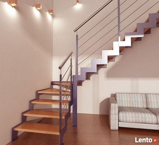 Schody stalowe, metalowe, nierdzewne