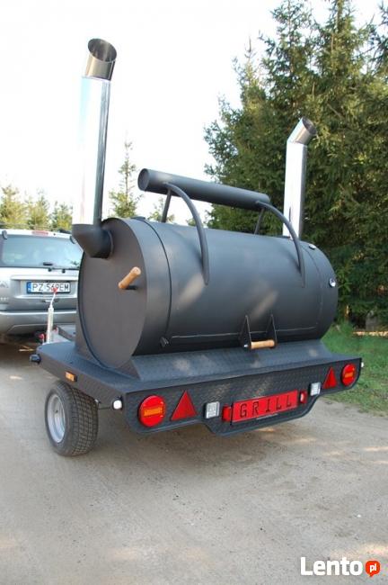 smoker mobilny grill ,przyczepa gastronomiczna Texas 4 grill