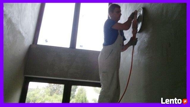 TYNKI MASZYNOWE GIPSOWE, CEMENTOWO-WAPIENNE NA GŁADKO !!!