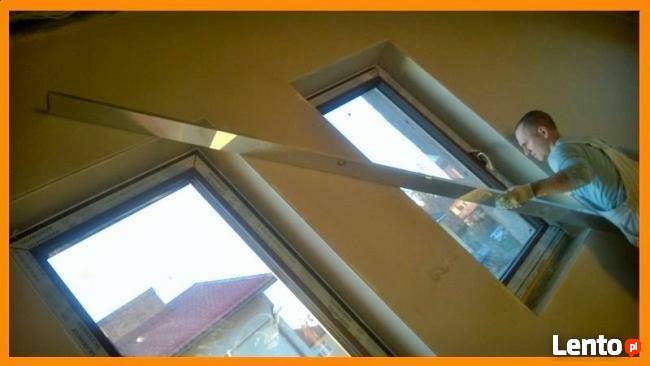 TYNKI MASZYNOWE GIPSOWE, CEMENTOWO-WAPIENNE NA GŁADKO !!!