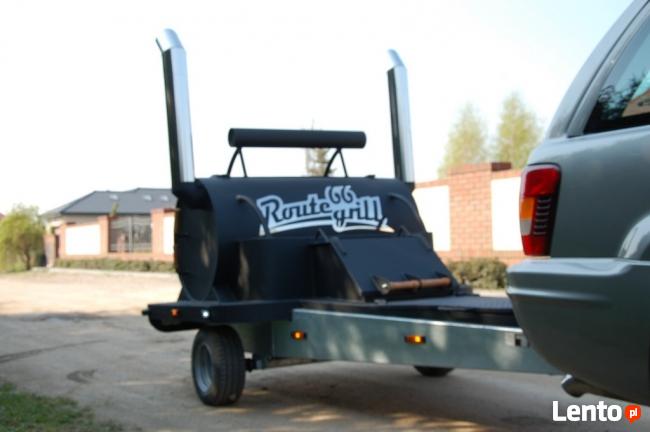 smoker mobilny grill ,przyczepa gastronomiczna Texas 4 grill