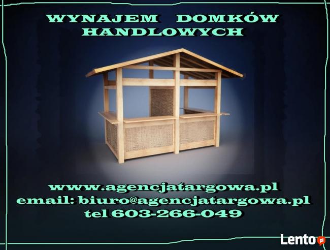 wynajem domków handlowych i gastronomcznych