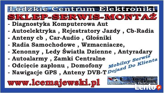 alarm alarmy samochodowe Aleksandrów Ł. ŁCE