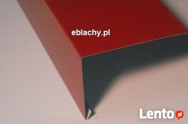 Obróbki blacharskie - Pas nadrynnowy okapowy Opierzenia