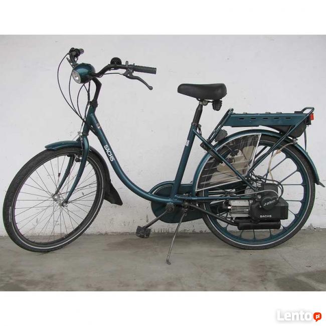 Rowery holenderskie z silnikiem spalinowym lub elektrycznym