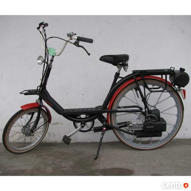 Rowery z silnikiem spalinowym lub elektrycznym