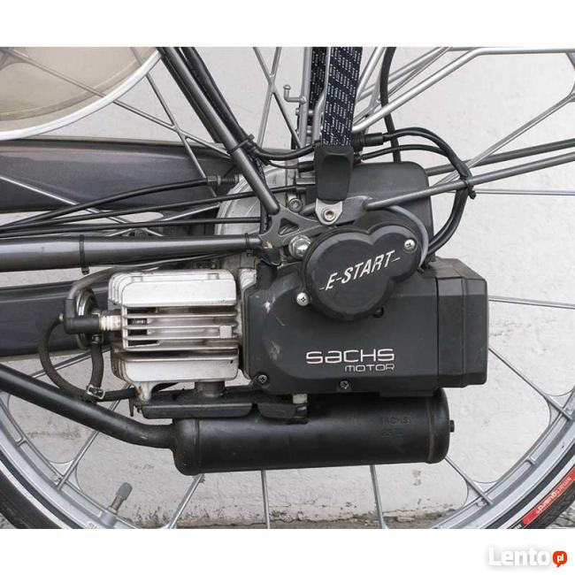 Rowery holenderskie z silnikiem spalinowym lub elektrycznym