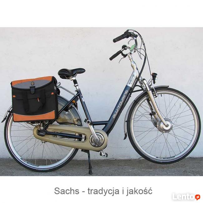 Rowery holenderskie z silnikiem spalinowym lub elektrycznym