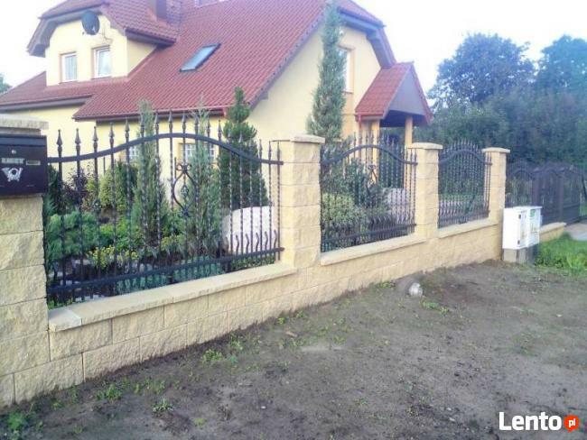 ogrodzenia z gotowych el.betonowych siatki, paneli stalowych