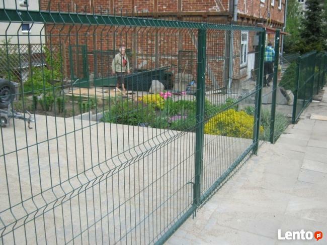 ogrodzenia z gotowych el.betonowych siatki, paneli stalowych
