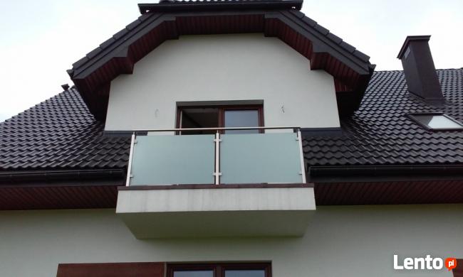 Balustrady nierdzewne ze szkłem, balustrady szklane.