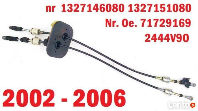 Linki cięgna zmiany biegów skrzyni FIAT DUCATO 2.8 JTD 01-