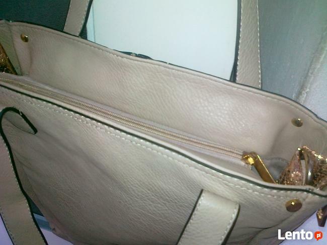 Beżowa torba Top Secret