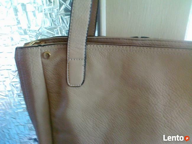 Beżowa torba Top Secret