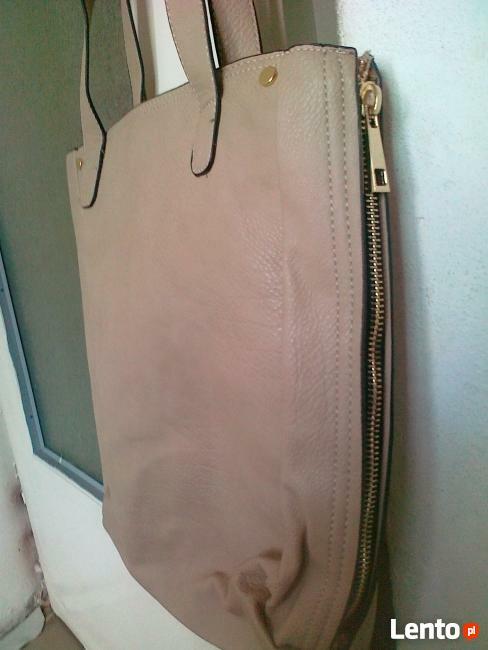 Beżowa torba Top Secret