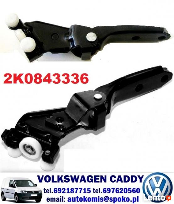 środkowy wózek rolki drzwi przesuwnych zawias VW CADDY 04-