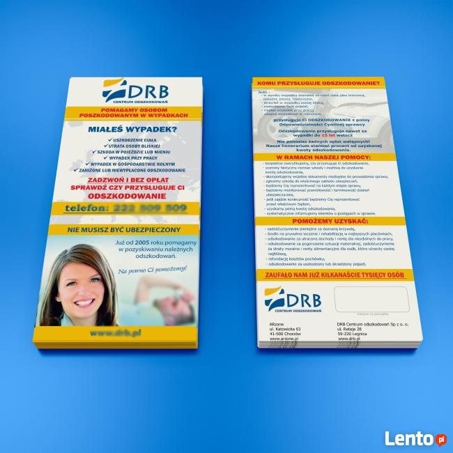 Ulotki, Ulotka, A6, A5, A4, A3, 2-str, 1-str , reklamy Agenc