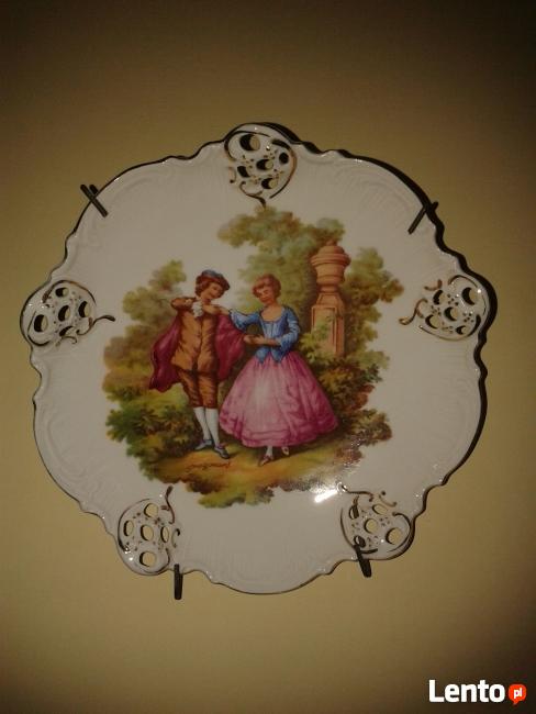 Talerz porcelanowy niemieckiej wytwórni porcelany Rosenthal