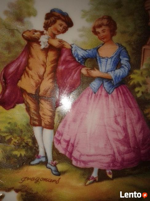 Talerz porcelanowy niemieckiej wytwórni porcelany Rosenthal