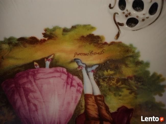 Talerz porcelanowy niemieckiej wytwórni porcelany Rosenthal