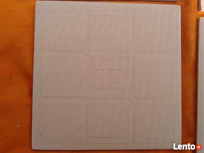 Zabytkowy motyw na płytkach ceramicznych.