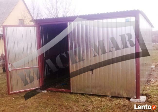 Garaż Blaszany 3x5 PRODUCENT WZMOCNIONE