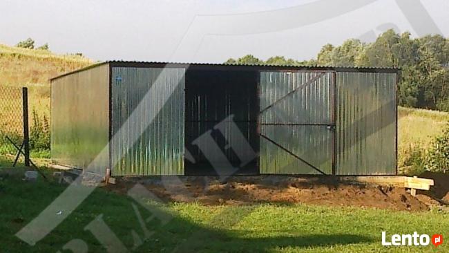 Garaż Blaszany Garaże Blaszane 6x6