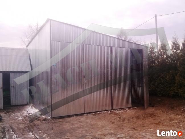 Garaż Blaszany 6x6 Dwuspadowy PRODUCENT PROFIL